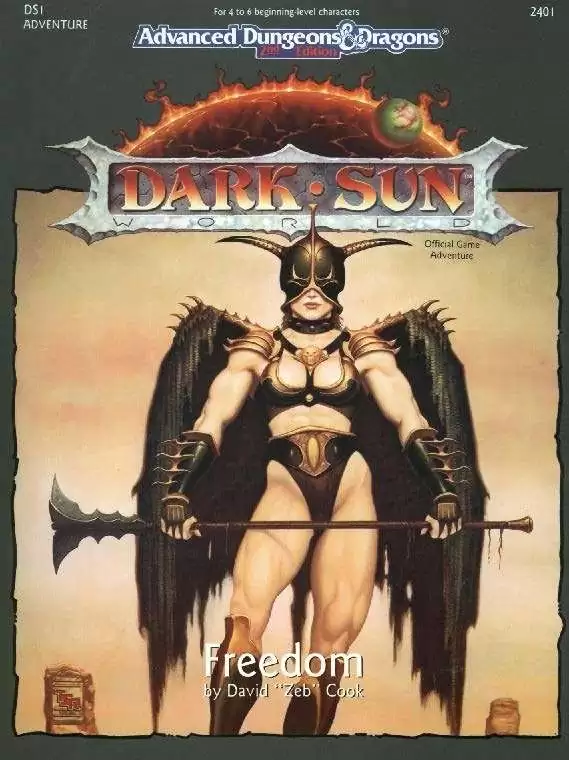 DS1 Freedom (2e) - Wizards of the Coast | AD&D 2nd Ed. | Dark Sun