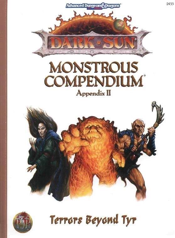 1991 AD&D Dungeons and Dragons Monstrous Compendium Appendix 2nd 2024 Edition NEW Free SHIPPING