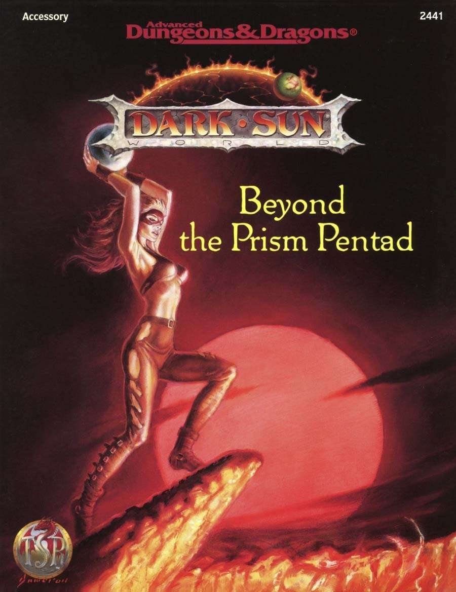 AD&D Dark Sun - Box Set 2nde édition 1991 - TSR - En Anglais - Occasion