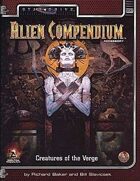 Alien Compendium: Creatures of the Verge
