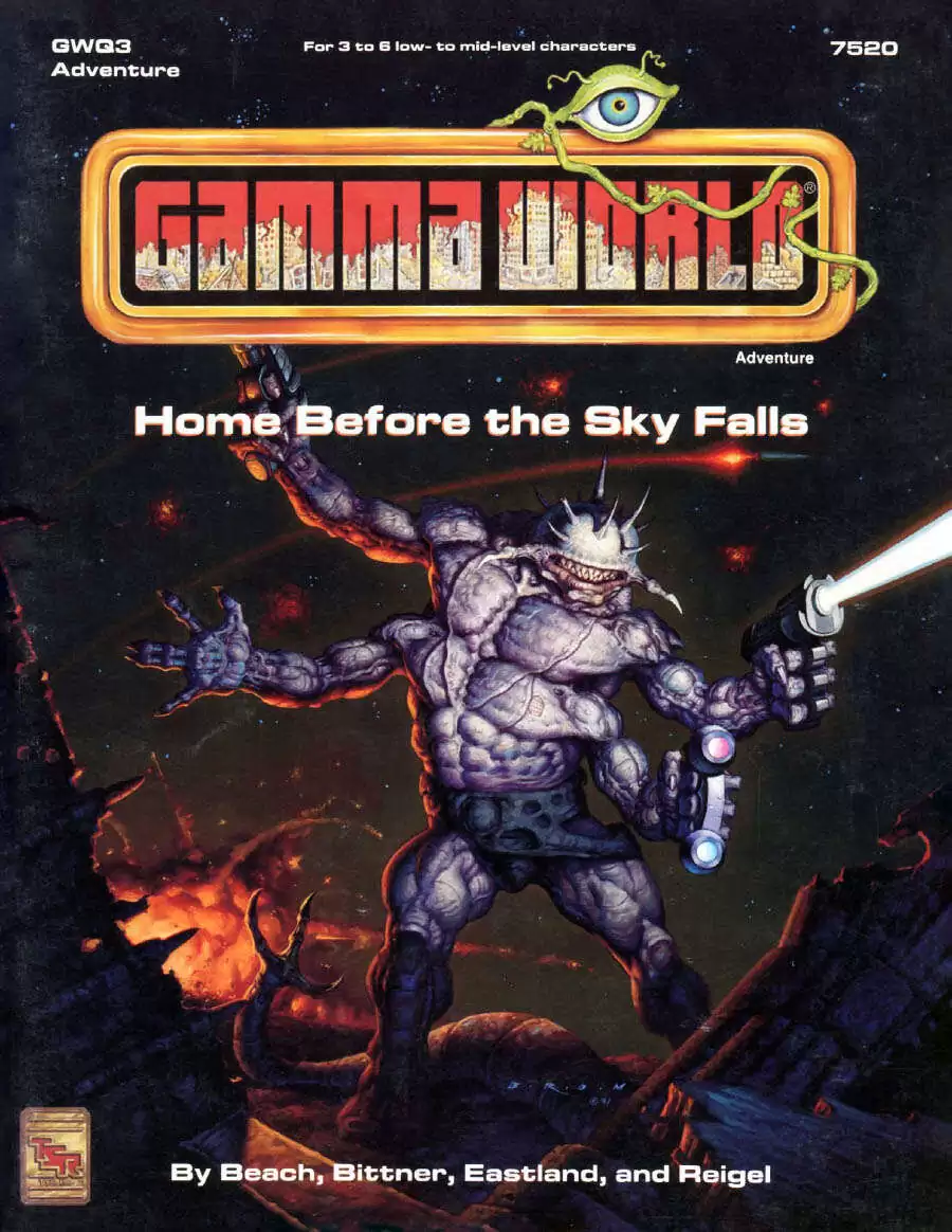 Gamma world: home before the sky falls good - new, sealed