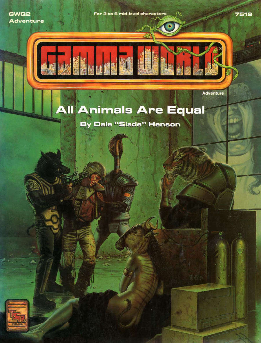 GWQ2: All Animals Are Equal (4e) - Wizards of the Coast | Gamma World |  DriveThruRPG