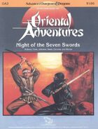 OA2 Night of the Seven Swords (1e)