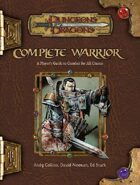 Complete Warrior (3.5)