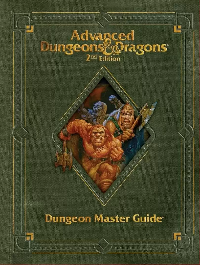 Dungeon Master Guide, Revised (2e) Wizards of the Coast AD&D 2nd Ed. Rules AD&D 2nd Ed