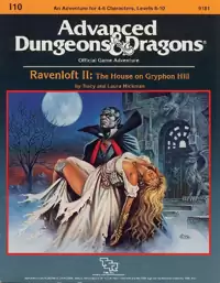 I6 Ravenloft Silver selling Anniversary Edition RARE AD&D