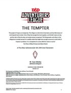 DDAL04-09 The Tempter (5e)