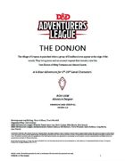 DDAL04-11 The Donjon (5e)