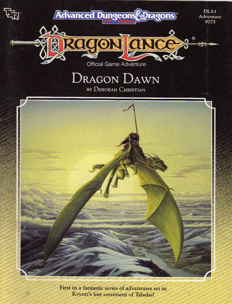 Tsr 01050 AD& D DRAGONLANCE Time Of The Dragon : Free