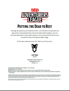 DDAL07-08 Putting the Dead to Rest (5e)