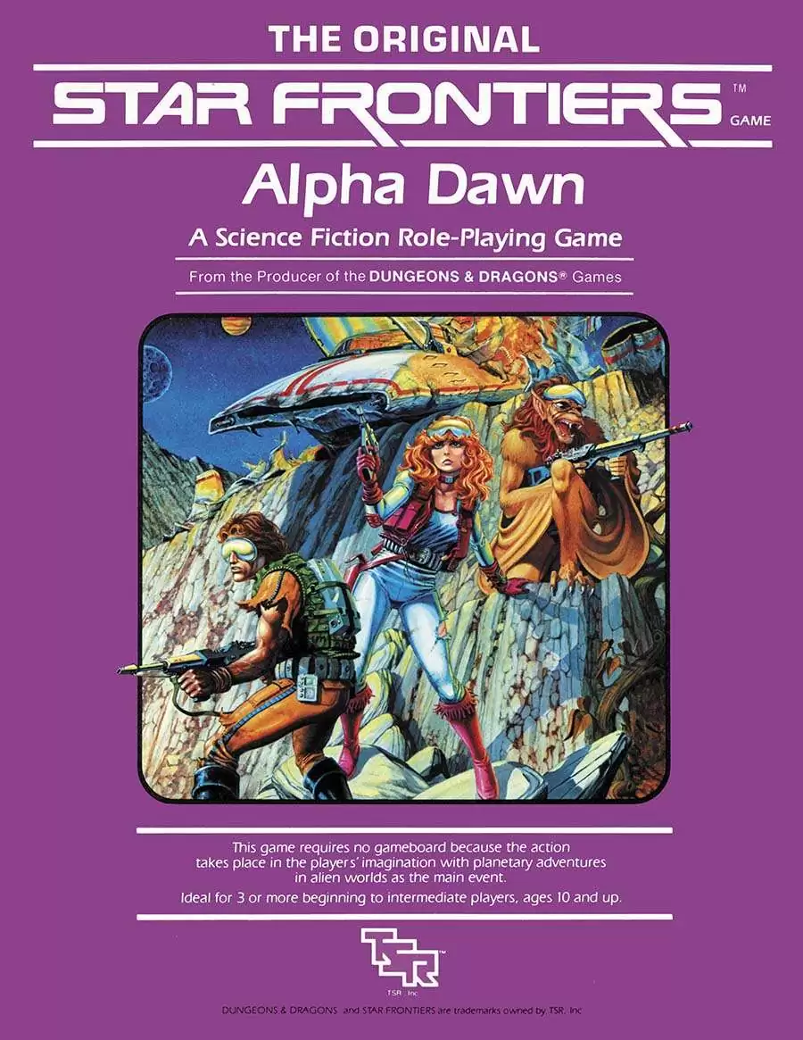 Star Frontiers: Alpha Dawn - Wizards of the Coast | Star Frontiers