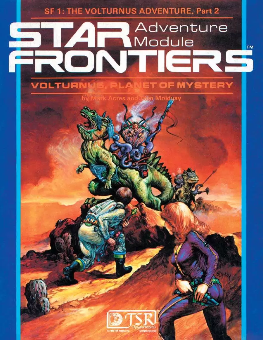 Star Frontiers: (SF1) Volturnus, Planet of Mystery - Wizards of