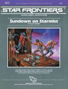 Star Frontiers: (SF3) Sundown on Starmist