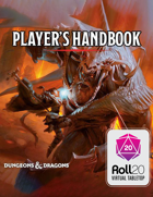 Player's Handbook 5E | Roll20 VTT