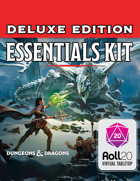 Essentials Kit Deluxe Edition, Roll20 VTT - Wizards of the Coast, D&D 5th  Edition