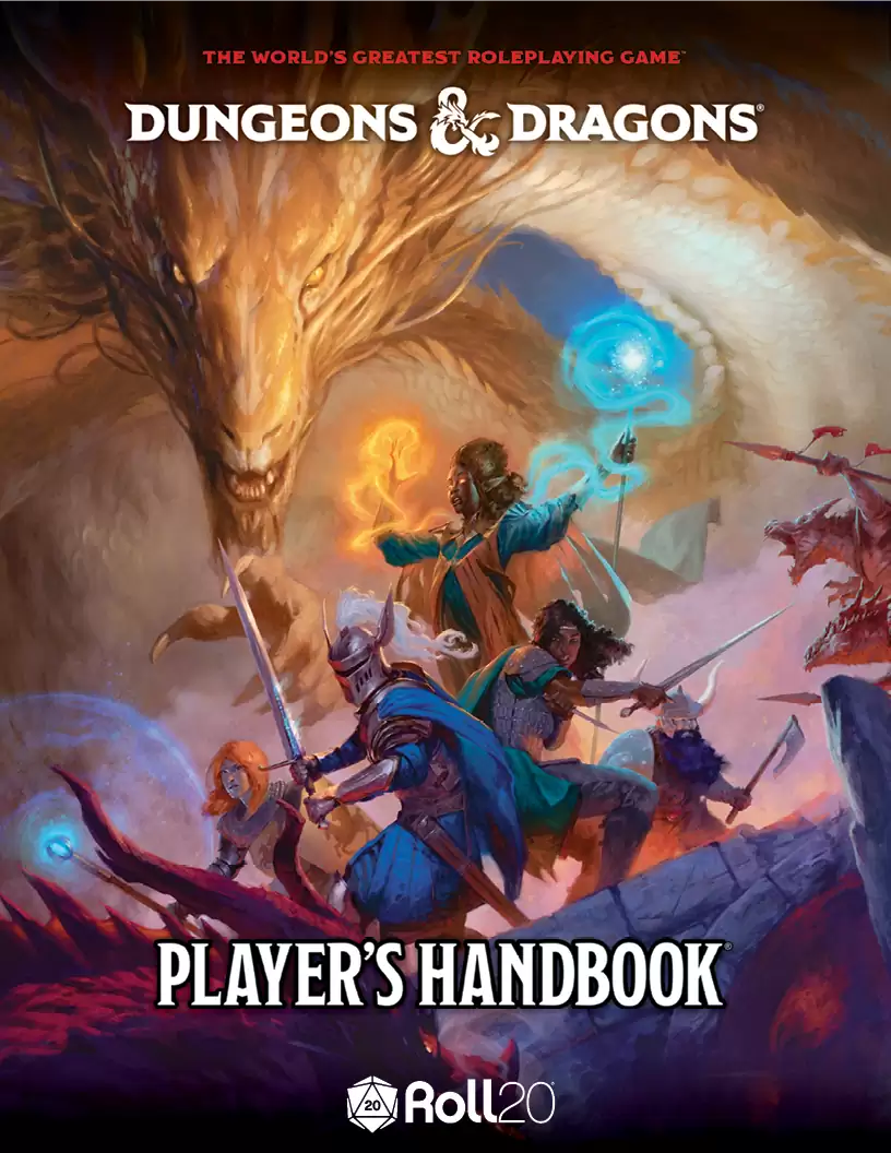 D&D Players Handbook 2024 | Roll20 - Wizards of the Coast | D&D 5th ...