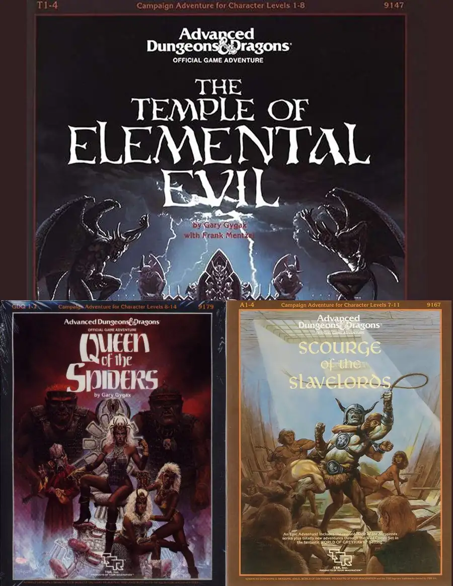 TAGDQ - Temple of Elemental Evil - TSR SuperModule [BUNDLE