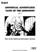 Universal Adventures Caves of the Unknown