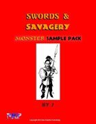 Swords and Savagery Monster Sample Pack