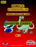 Ogres and Underworlds Monster Cards