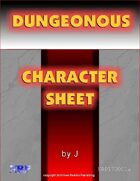 Dungeonous Character Sheet