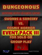 Dungeonous Event Pack III