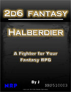 2d6 Fantasy: Halberdier