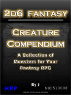 2d6 Fantasy: Creature Compendium