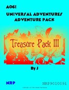 Universal Adventures AO6I Treasure Pack III