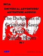 DG2a The Dungeons of Grimhold Keep, Level 2: Sandy Room