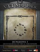 VTT MAP PACK: Dungeons 3
