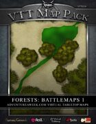 VTT MAP PACK: Forests Battlemaps 1