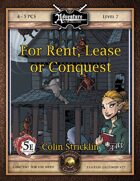 (5E) B20: For Rent, Lease, or Conquest (Fantasy Grounds)