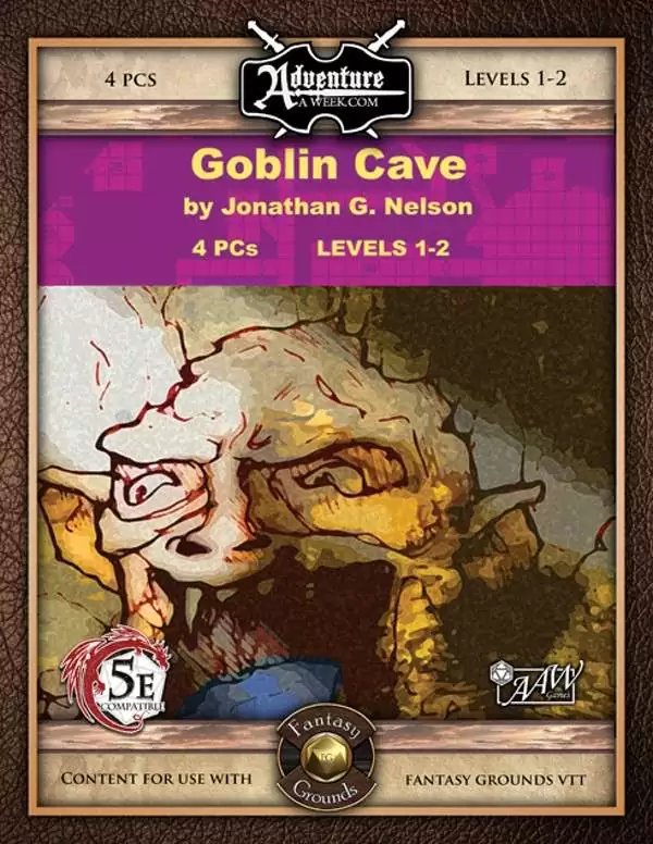 5e C02 Goblin Cave Fantasy Grounds Aaw Games C Series 5th 