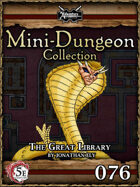 5E Mini-Dungeon #076: The Great Library