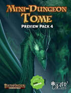 Mini-Dungeon Tome: Preview Pack #4
