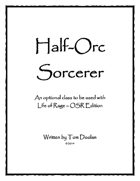 Half-Orc Sorcerer