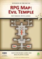 RPG Map 010: Evil Temple (pdf)