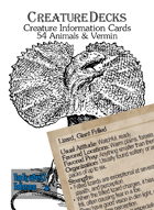 Creature Decks: Animals (Ecologies/System Neutral)