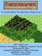 1e (Early 80's) World Style Map Icons