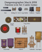 Dungeonographer Castle Item Map Icons (Any Editor)