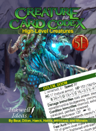 Creature Card Codex: High-Level Creatures
