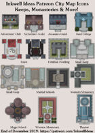 City/Village Keeps & Monasteries Map Icons (Any Editor)