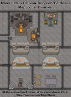 Dungeon/Battlemat Dwarven items Map Icons (Any Editor)