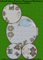 Dungeon/Battlemat Elven items Map Icons (Any Editor)