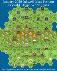 Worldographer Streets and Waterways World/Kingdom, Settlement, and ...