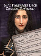 NPC Portraits Deck: Coastal Townsfolk