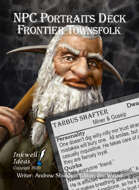 NPC Portraits Deck: Frontier Townsfolk