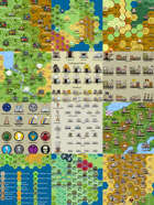 Worldographer 2021 Classic World/Kingdom Map PNG Icons