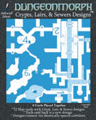 DungeonMorphs: Crypts, Lairs, & Sewers Old School Blue